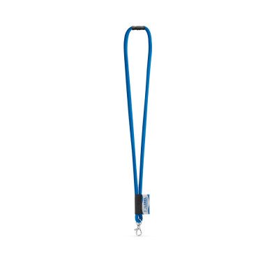 WISBECH. SET Lanyard TUBE Long (Ø 7 mm) with Hook Trigger Snap 9 mm and safety lock Ø 7 mm